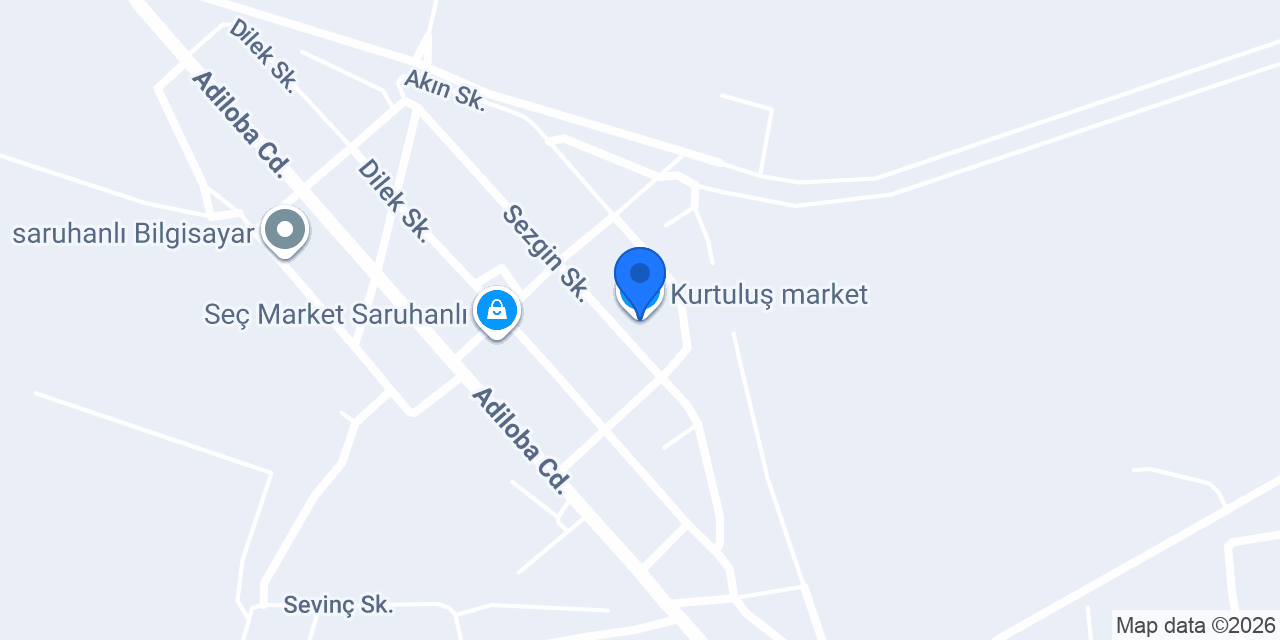Kurtuluş market konumu