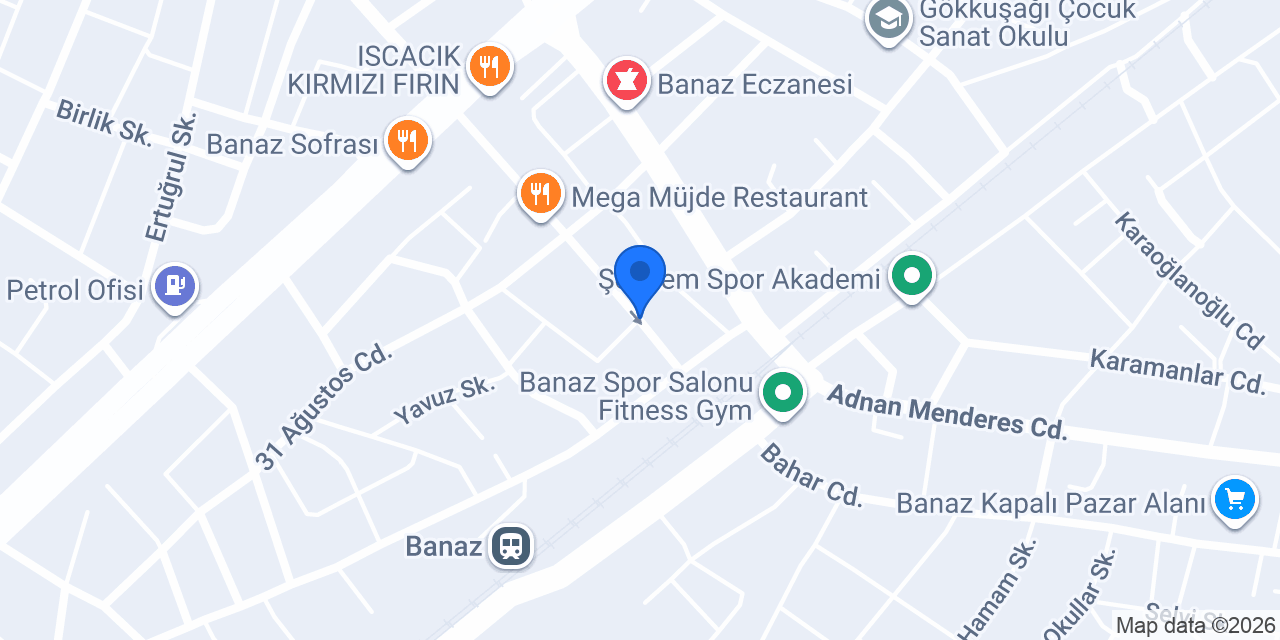Okyay Eczanesi konumu