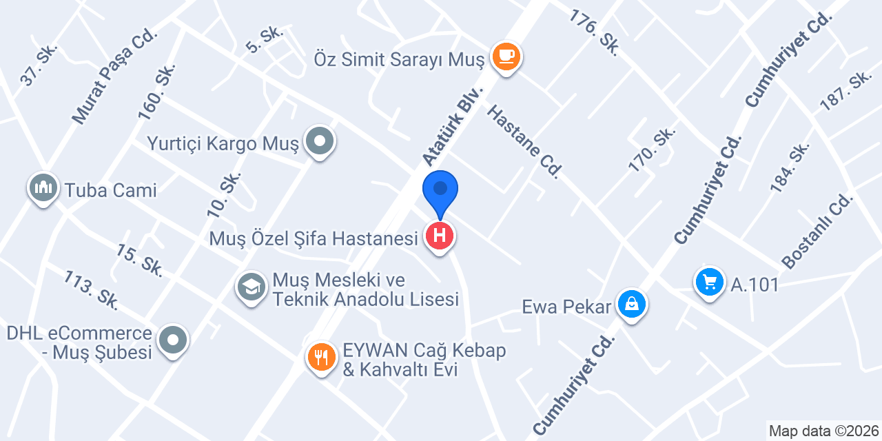 Sağlık Taksi konumu