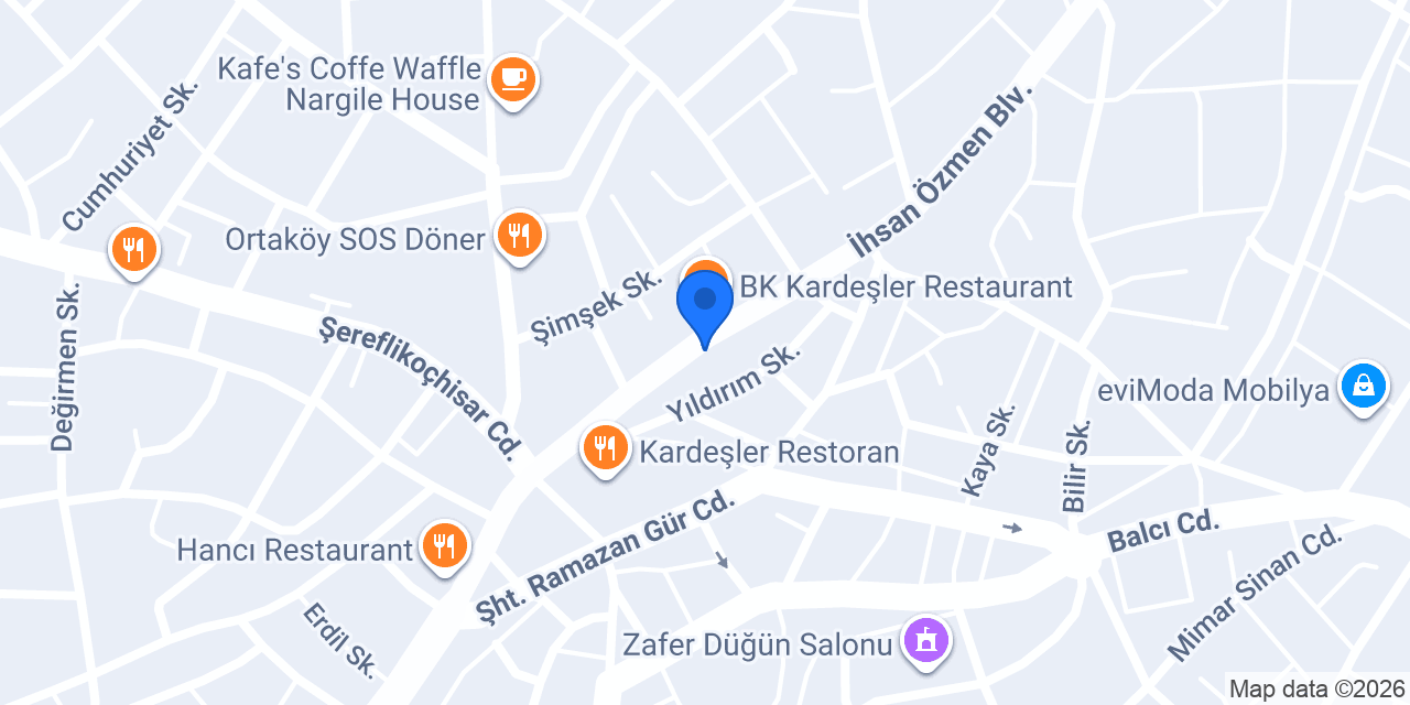 Eftelya internet ve playstation cafe konumu