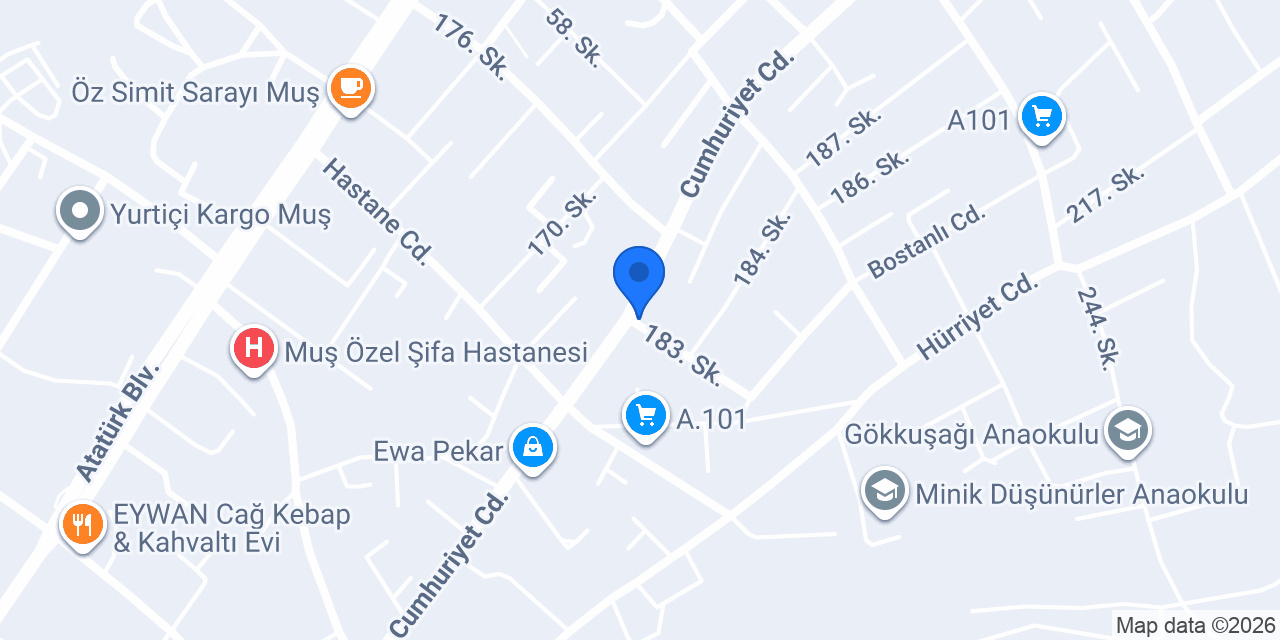 AsVip Serbest Taksi konumu