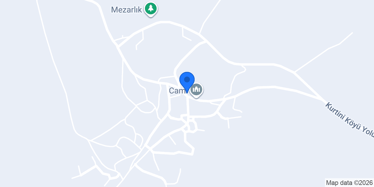 Kurtini Köyü Muhtarlığı konumu