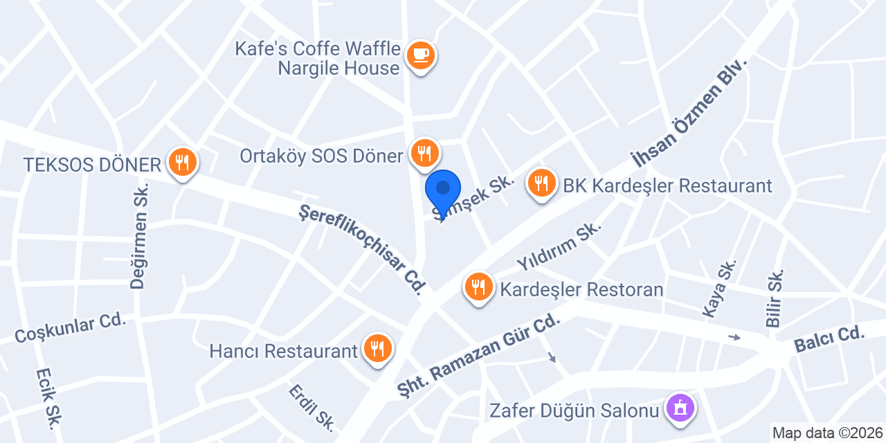 Bilmar Alışveriş Merkezi konumu