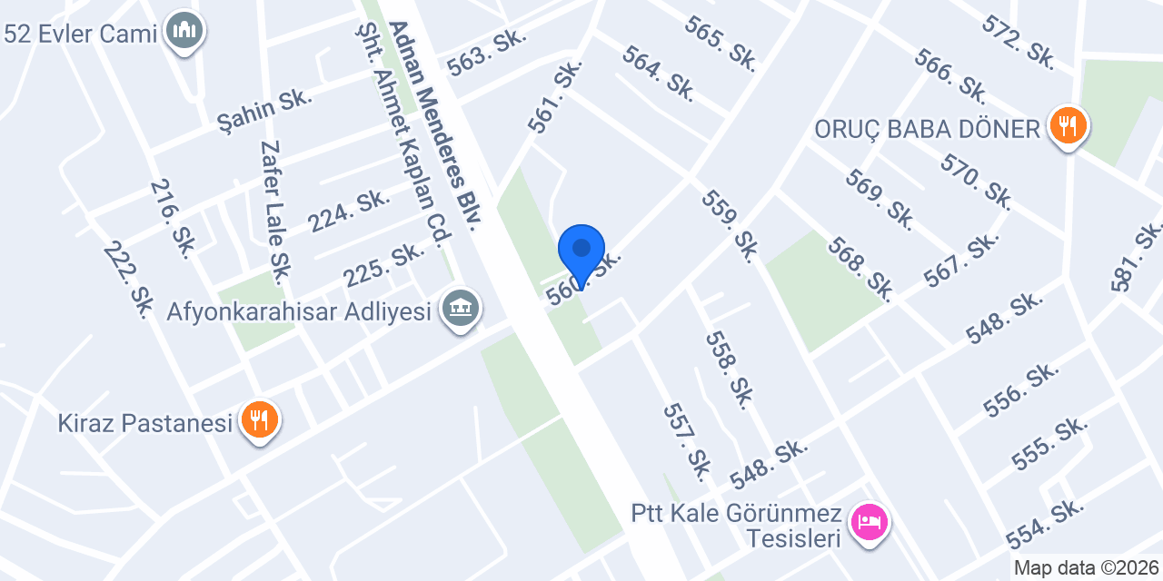 Av. Ali BÖRKLÜ - ADA HUKUK VE DANIŞMANLIK konumu