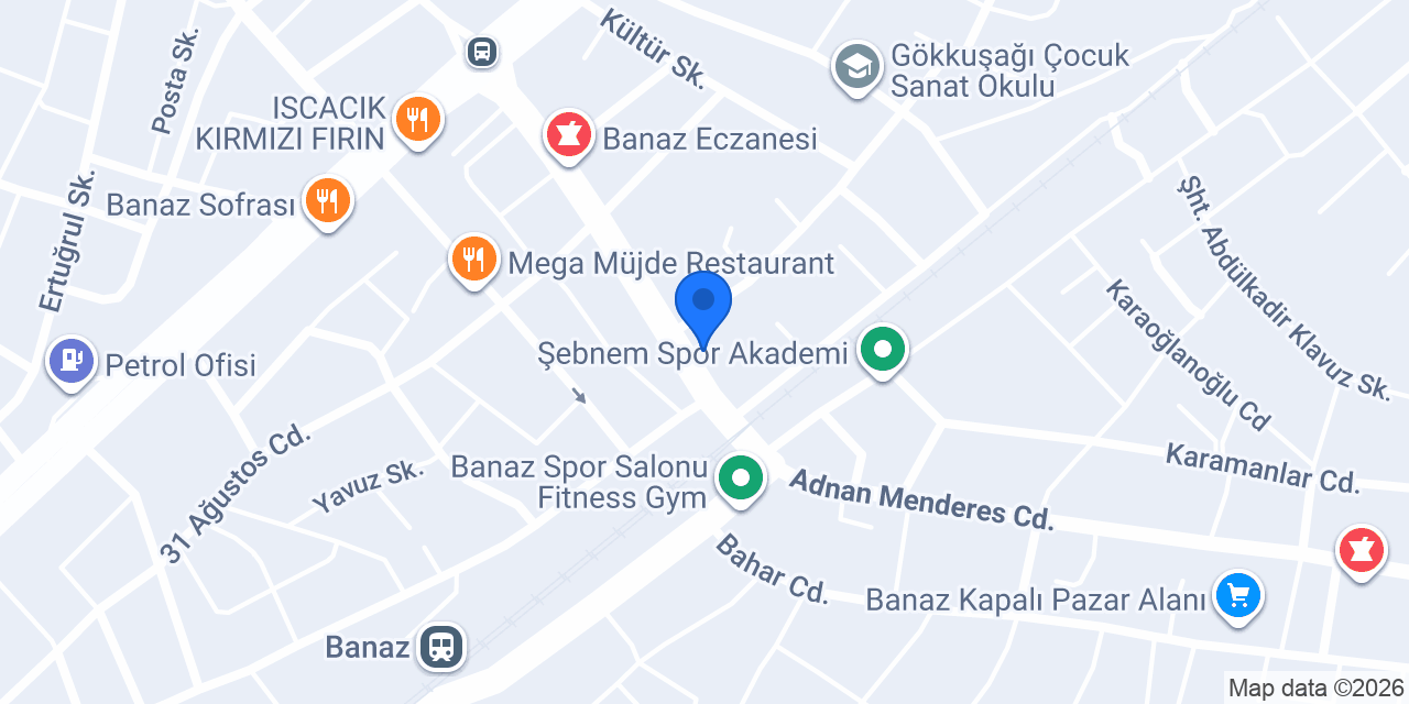 Banaz lokmacı konumu