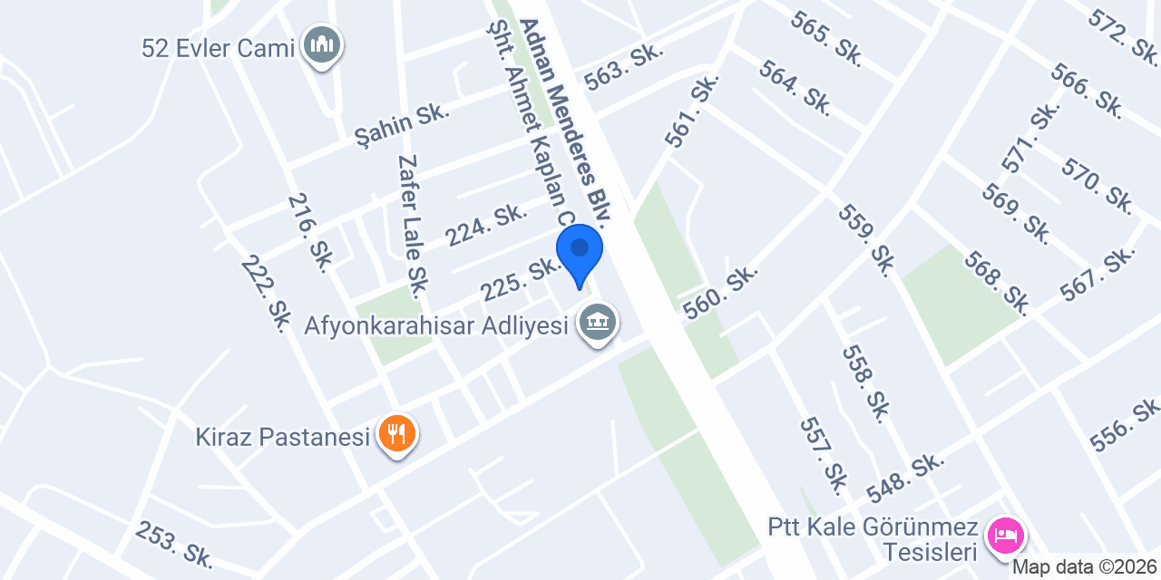 AVCI HUKUK BÜROSU konumu