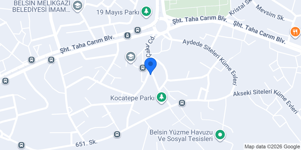 Elsem Pastanesi konumu
