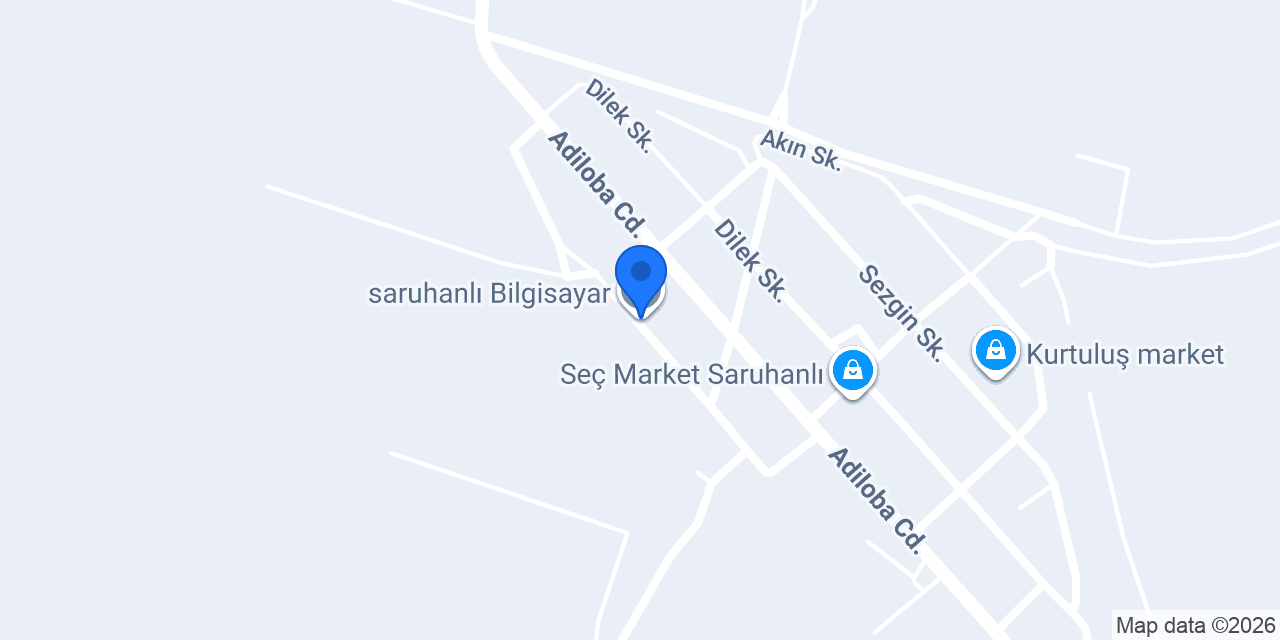 saruhanlı Bilgisayar konumu