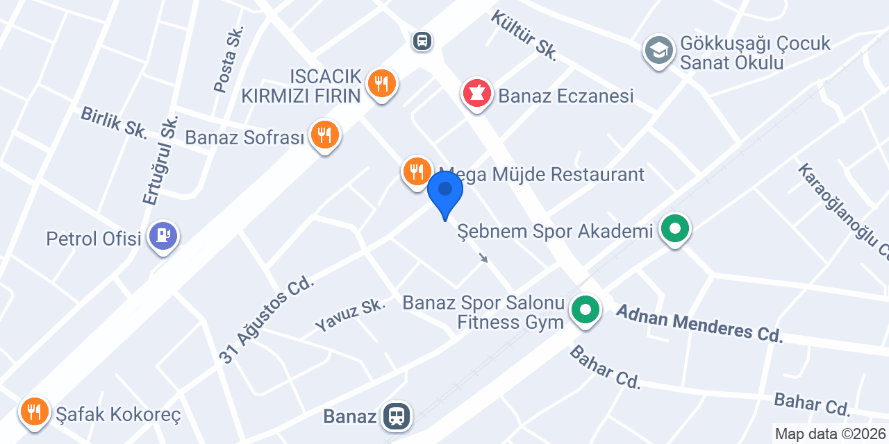 ÇITIR LOKMA BANAZ konumu