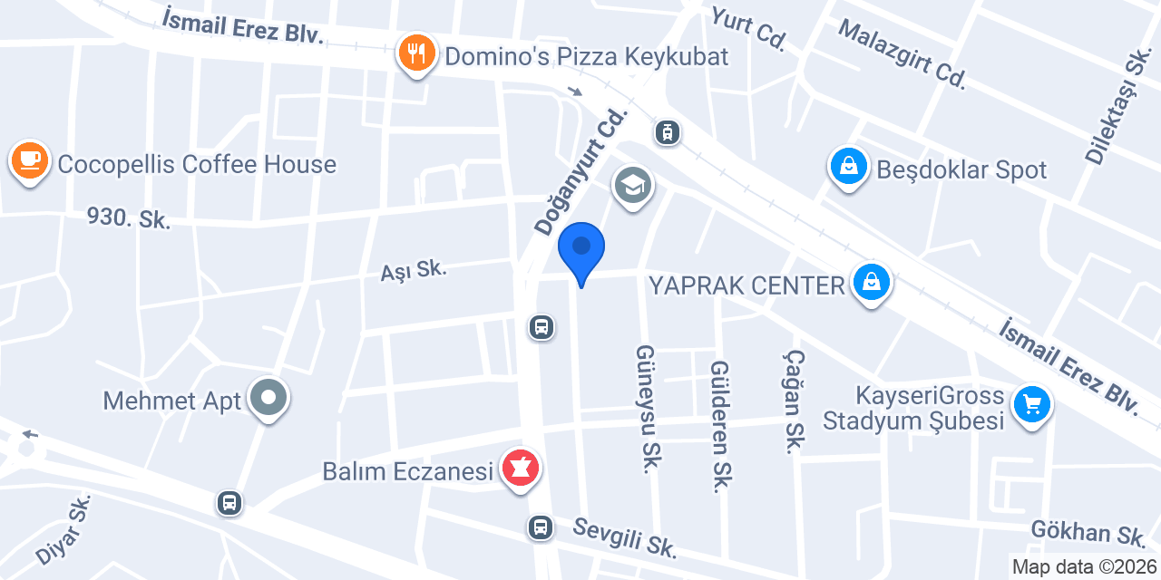 Kızılırmak UNLU MAMÜLLERİ konumu