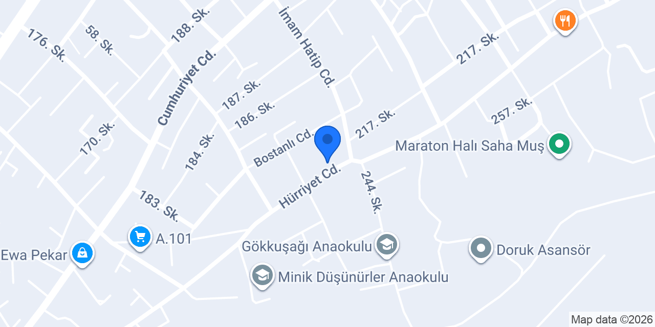 Aytunç Alüminyum Aksesuar konumu
