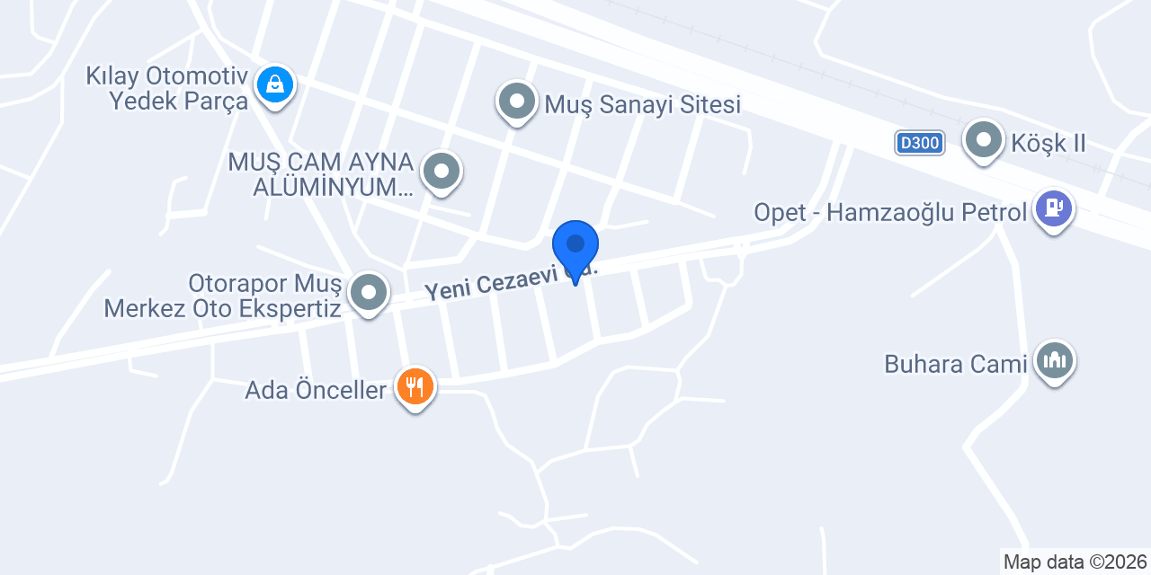 Özkanlar Mobilya konumu