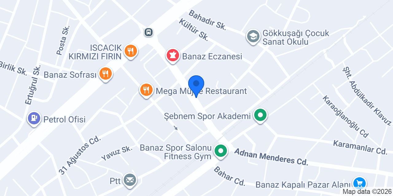 Cadde Kebap konumu