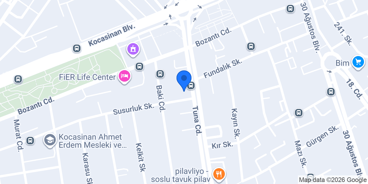 Hamurcu Unlu Mamülleri konumu