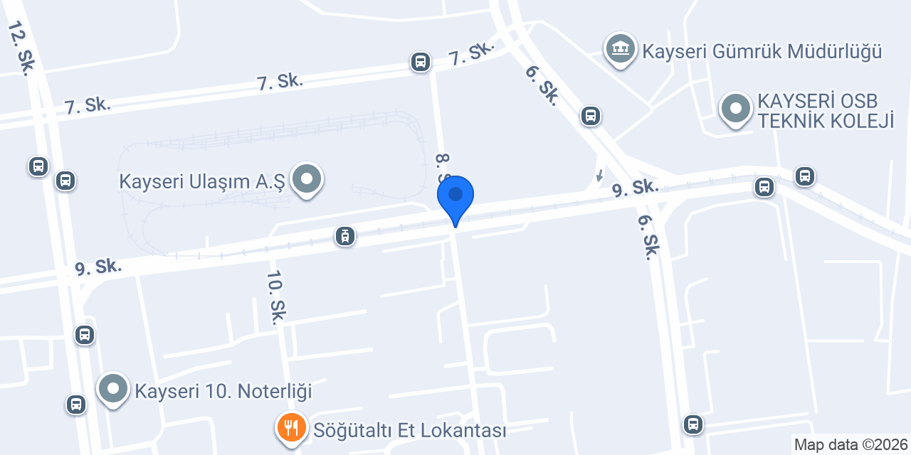 Arsan Makina konumu