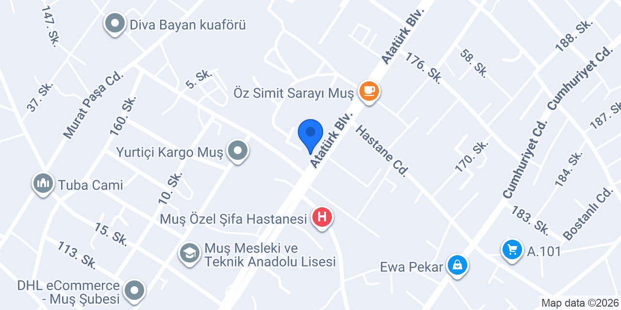 MİXSOS DÖNER MUŞ konumu