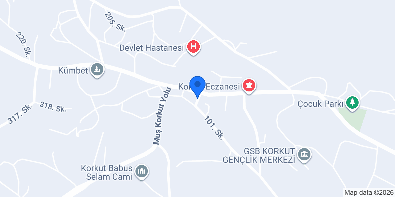 Umut Sürücü Kursu konumu