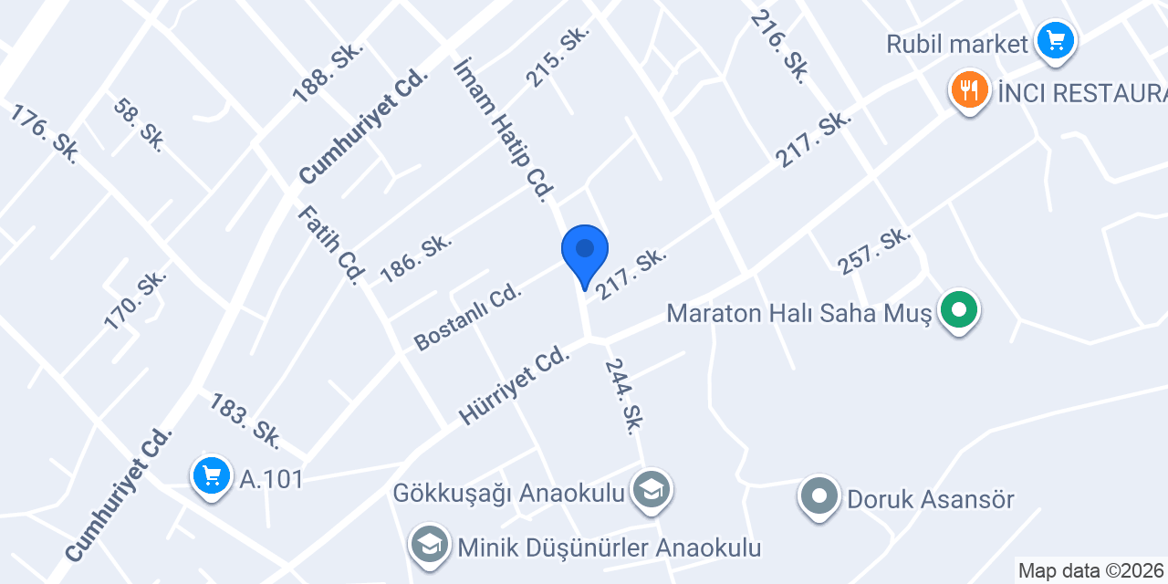 VOLTAŞ ELEKTRİK konumu