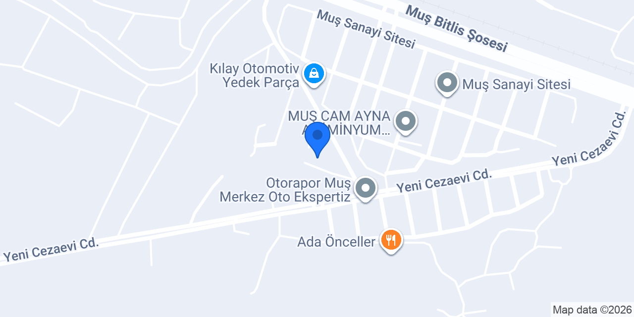 ÇAĞDAŞ YILMAZ ALÜMİNYUM LTD ŞTİ konumu