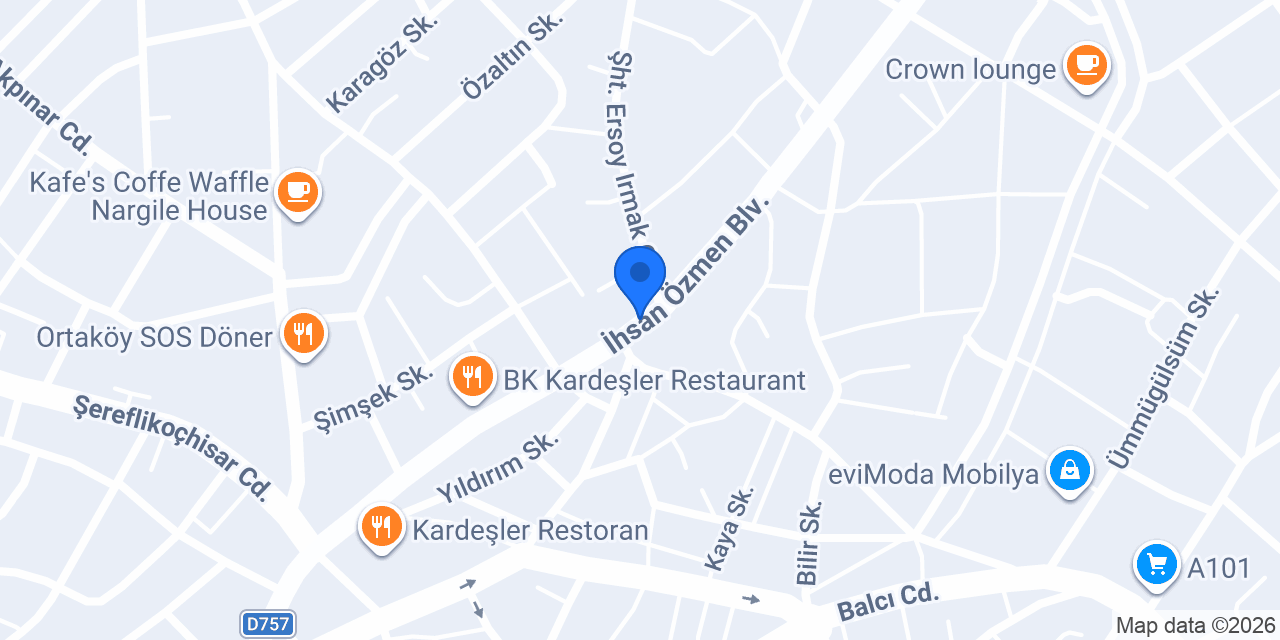 Birbey Erkek Kuaforu konumu