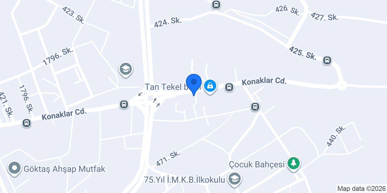 Tan Büfe konumu