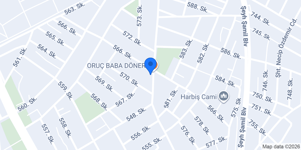Büşra BAL Makeup Studio konumu