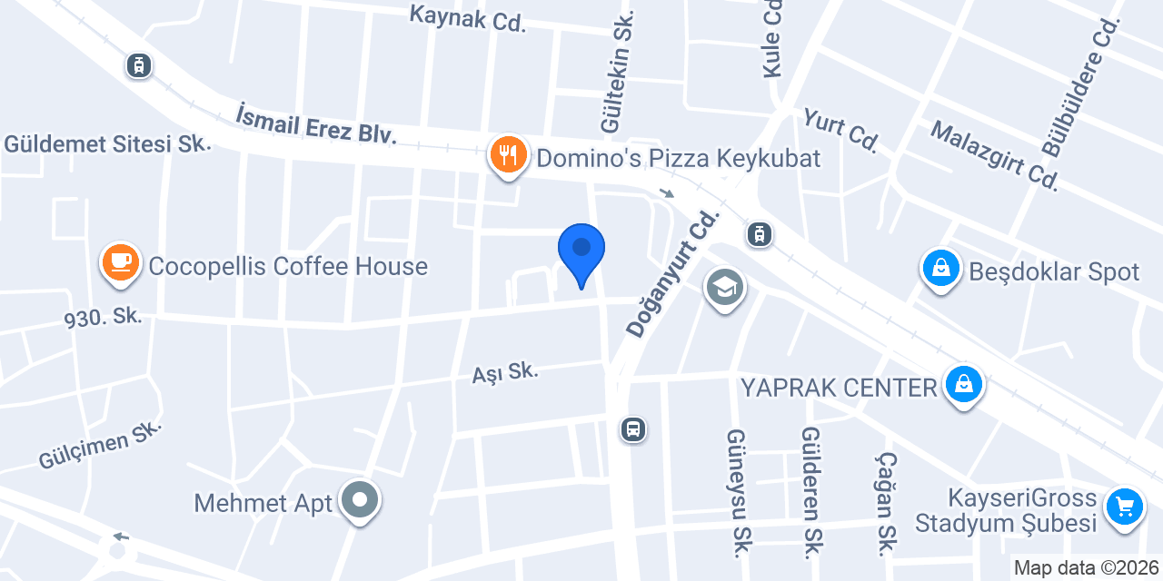 Akan İnşaat konumu
