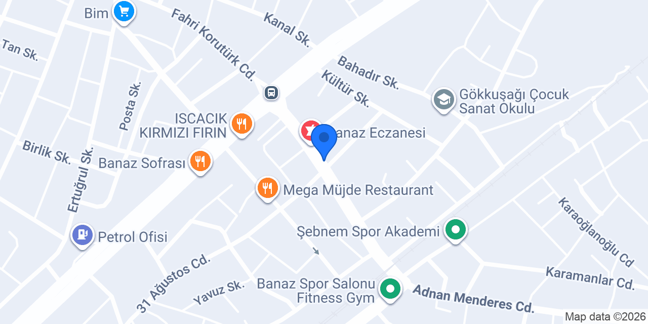 Şen İletişim konumu