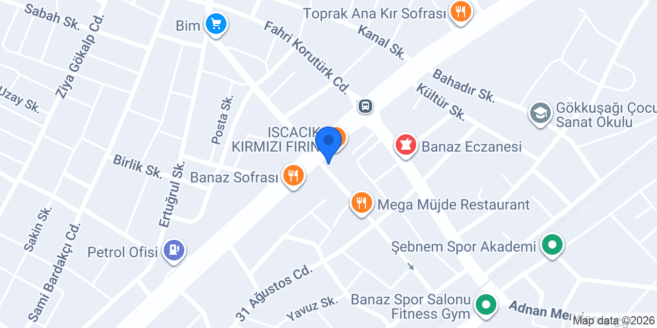 Ocakbaşı Kebap konumu