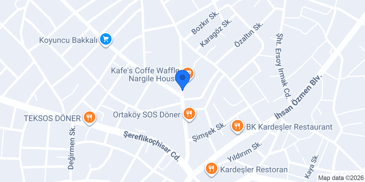 Cigkoftem ortaköy konumu