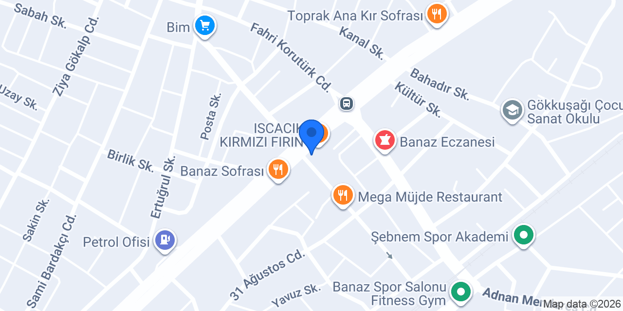 Nohutova Restaurant konumu