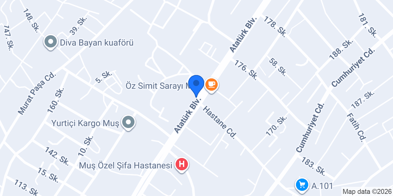 Kahve Durağı Muş konumu