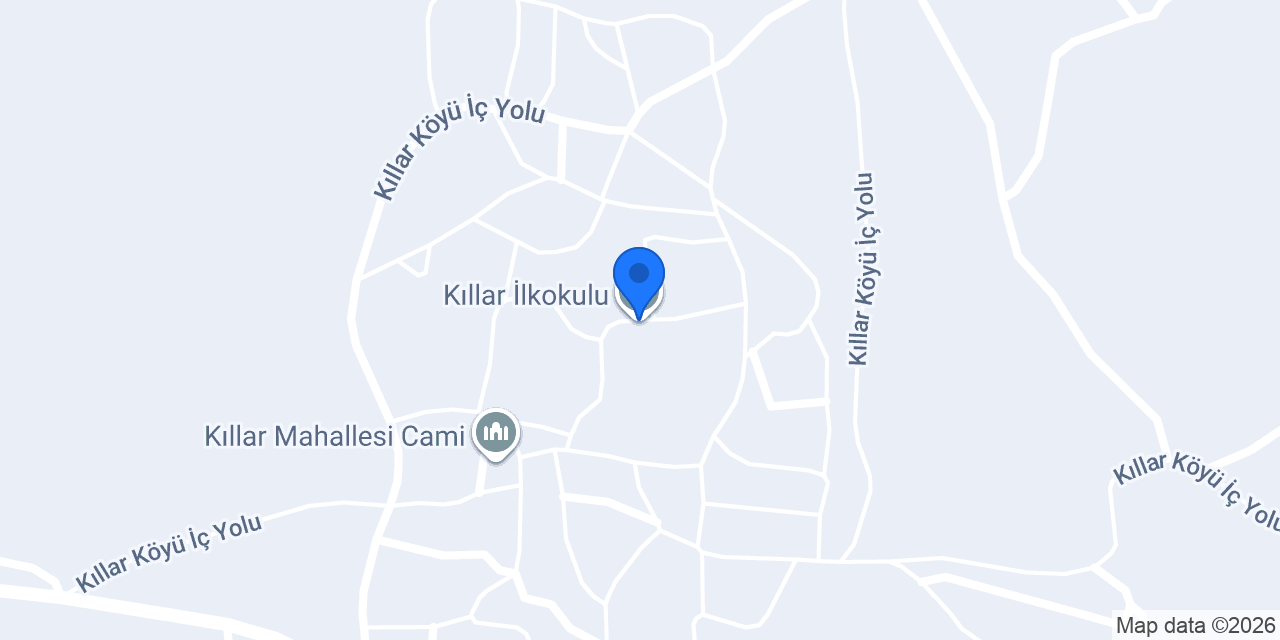 Kıllar İlkokulu konumu