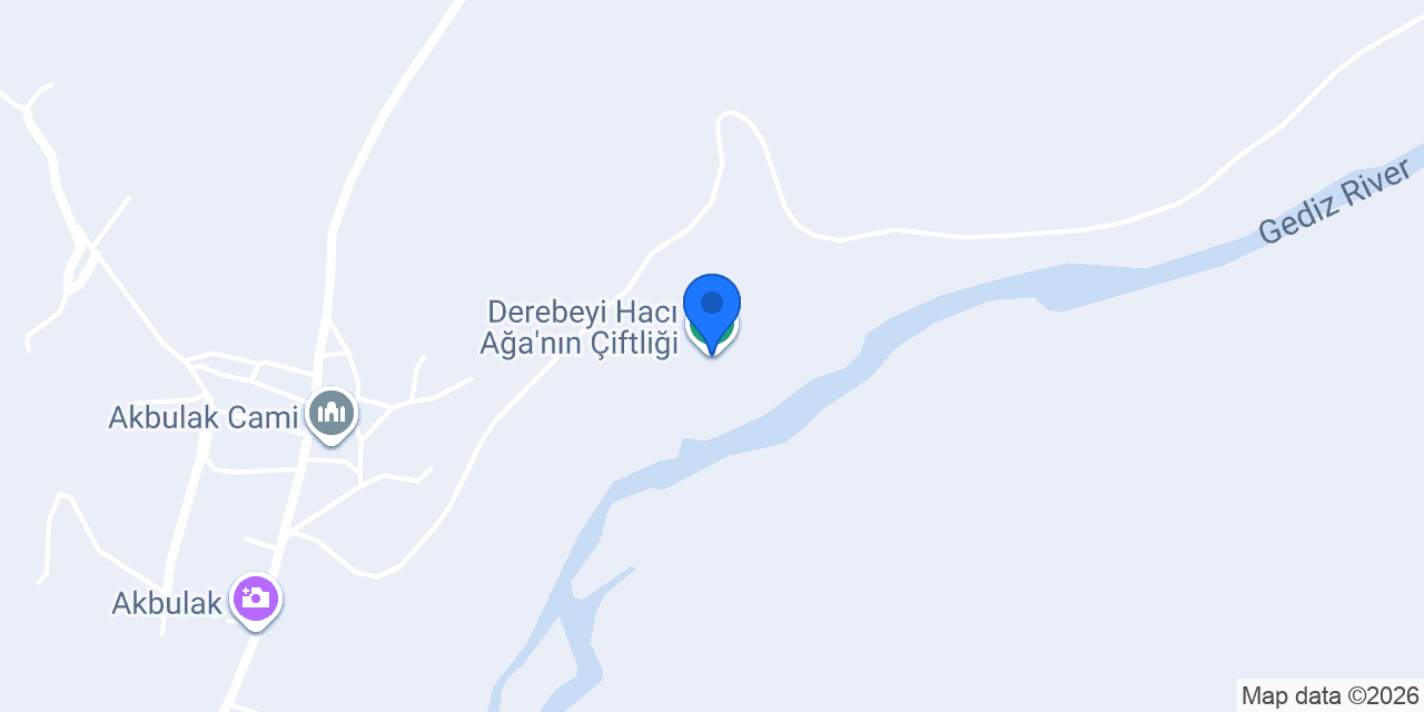 Derebeyi Hacı Ağa’nın Çiftliği konumu
