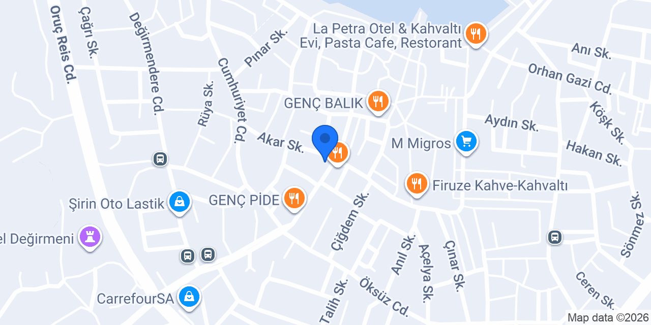 KARATAŞ PİDE IZGARA ÇORBA YEMEK SALONU konumu