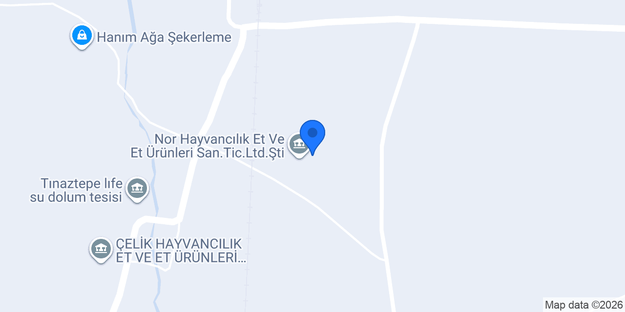 Nor Hayvancılık Besi çiftliği konumu