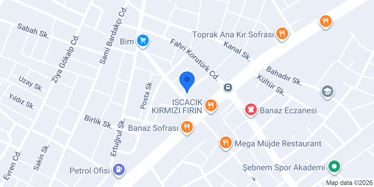 İkbal otel ve konaklama konumu