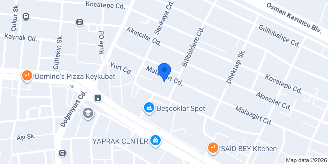 Seba Su DoğalgazTesisatı konumu