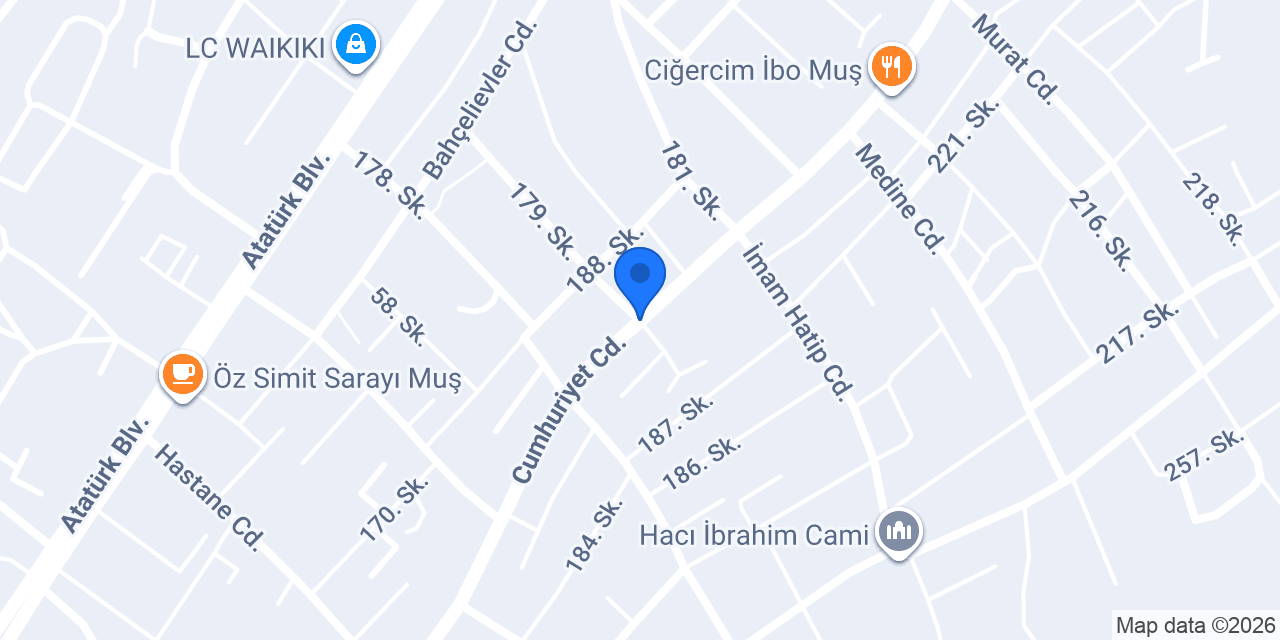 Bayram Usta Döner konumu