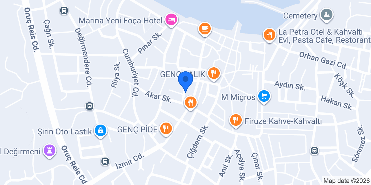 Akar Gıda konumu