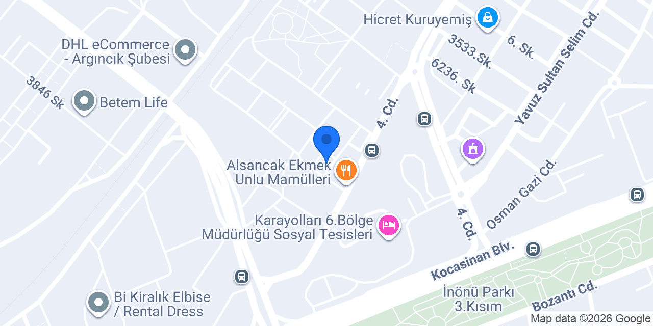 İkizler et kasap konumu
