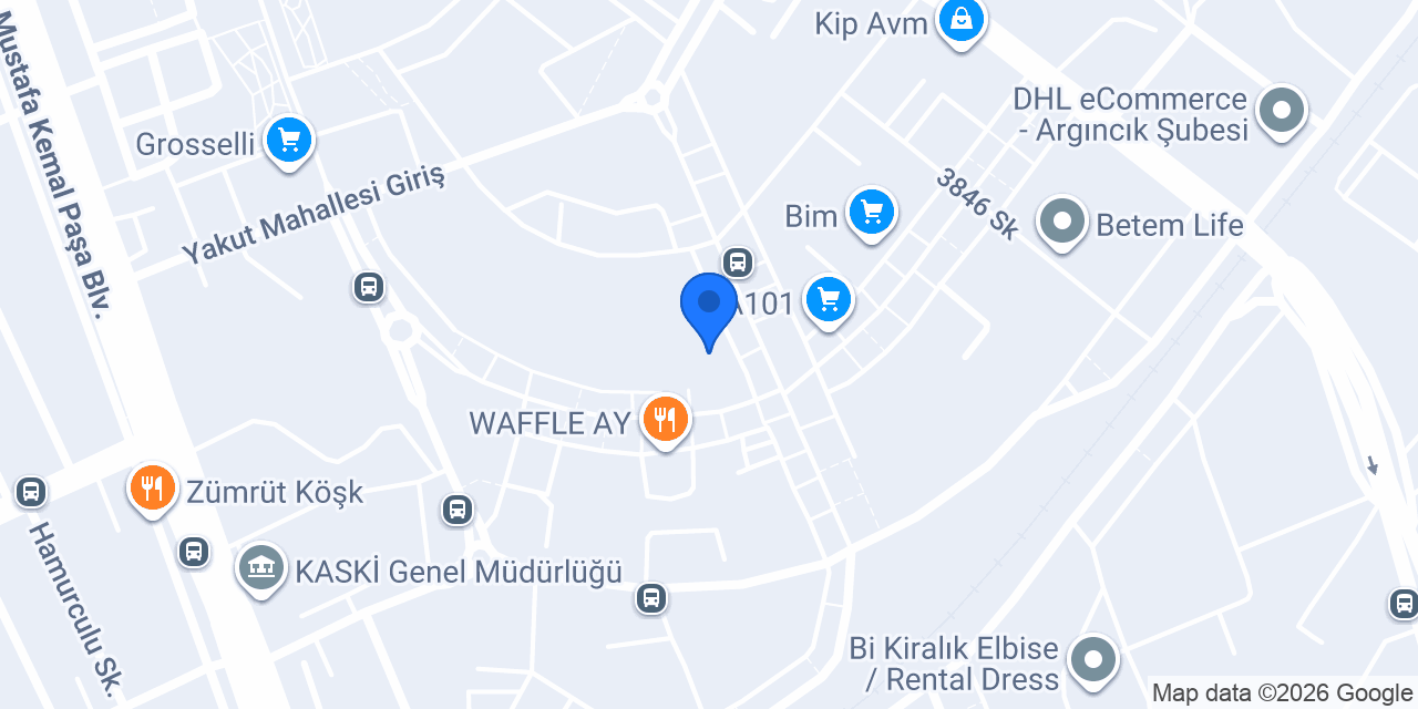 Wantablack Yakut Dondurma konumu