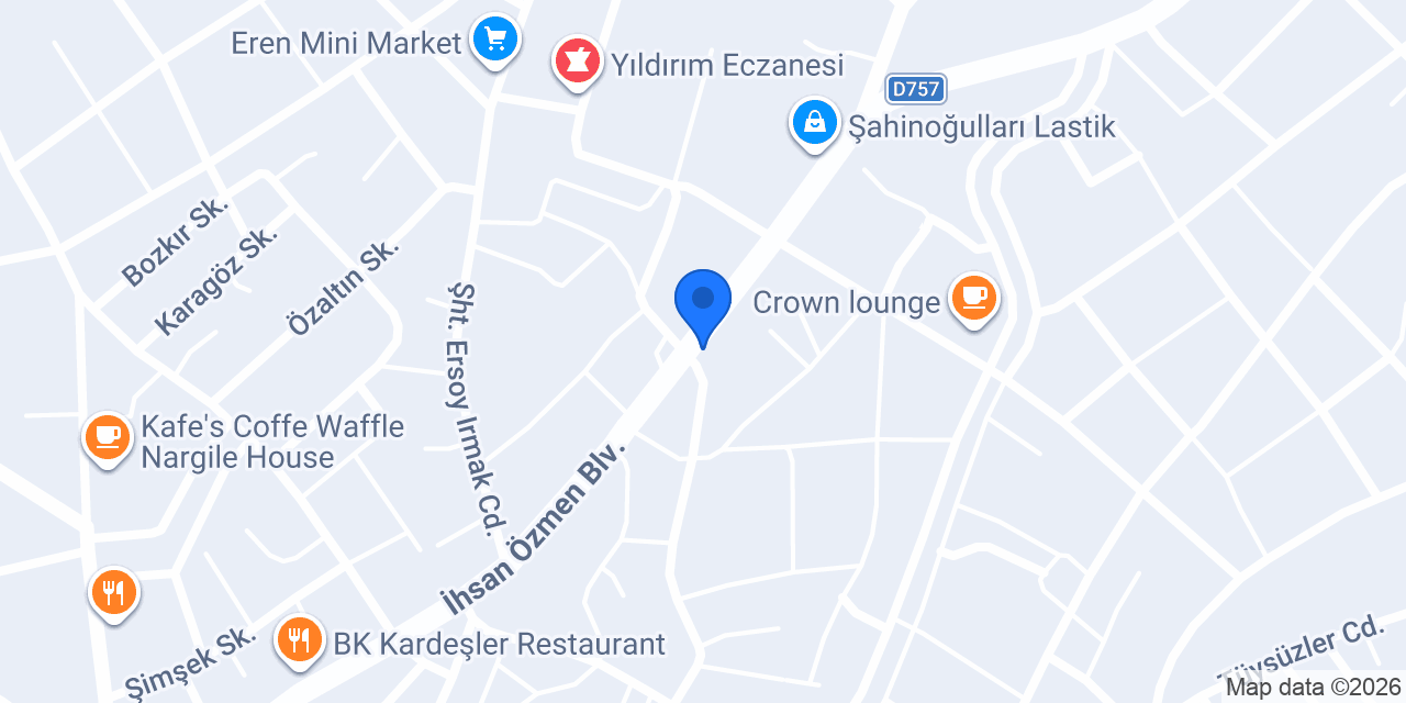 R.ŞEN OTO LASTİK konumu