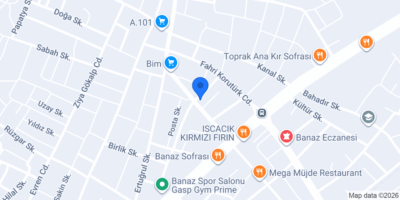 SİGORTASHOP HÜSEYİN ÖZDEMİR konumu
