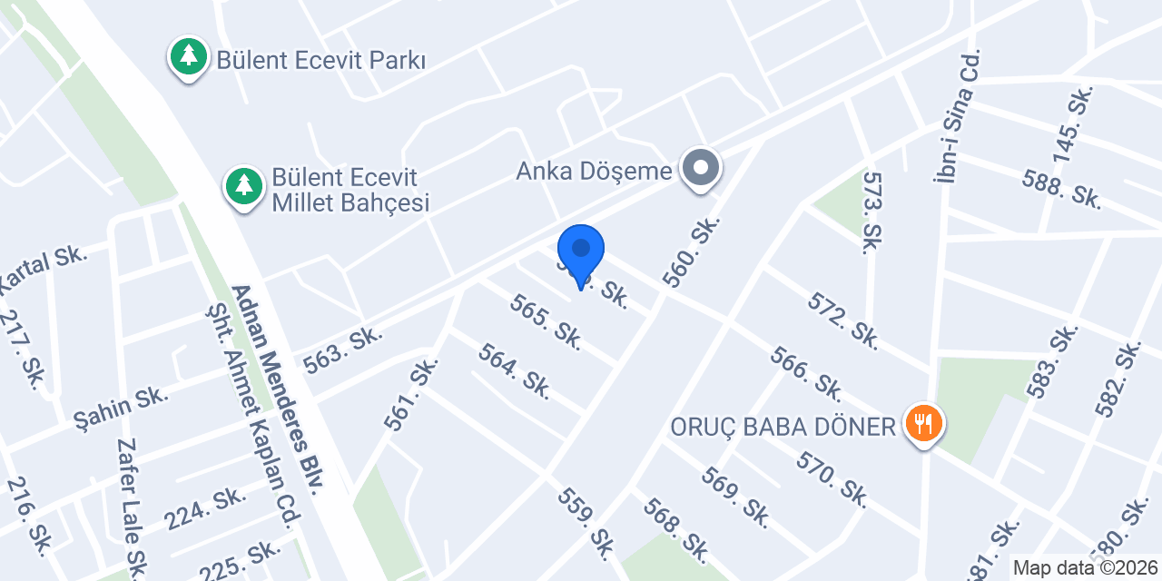 İNCİ ELEKTRİK konumu