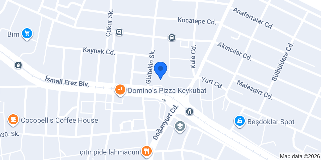 Shell konumu