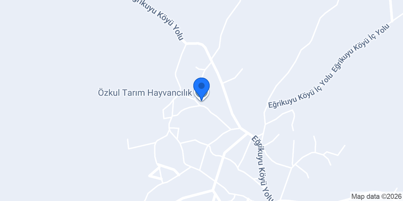 Özkul Tarım Hayvancılık konumu