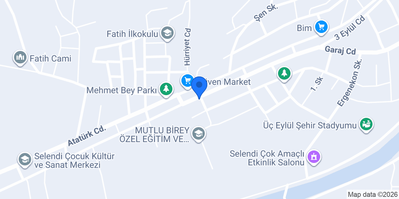 Dündar Kuaför Salonu konumu