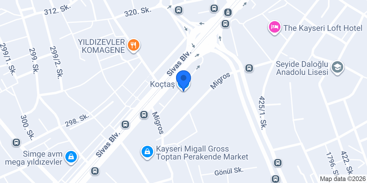 Koçtaş konumu
