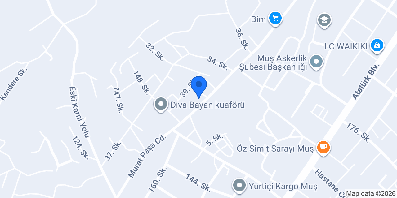 Muş Lalegül Avize konumu